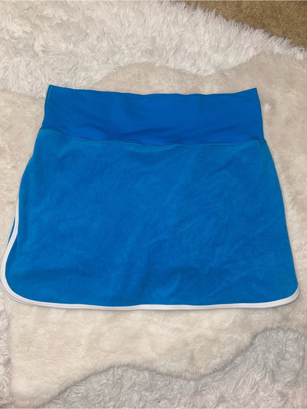 OFFLINE Aerie blue terry cloth tennis pickleball skirt skirt woman’s size XL